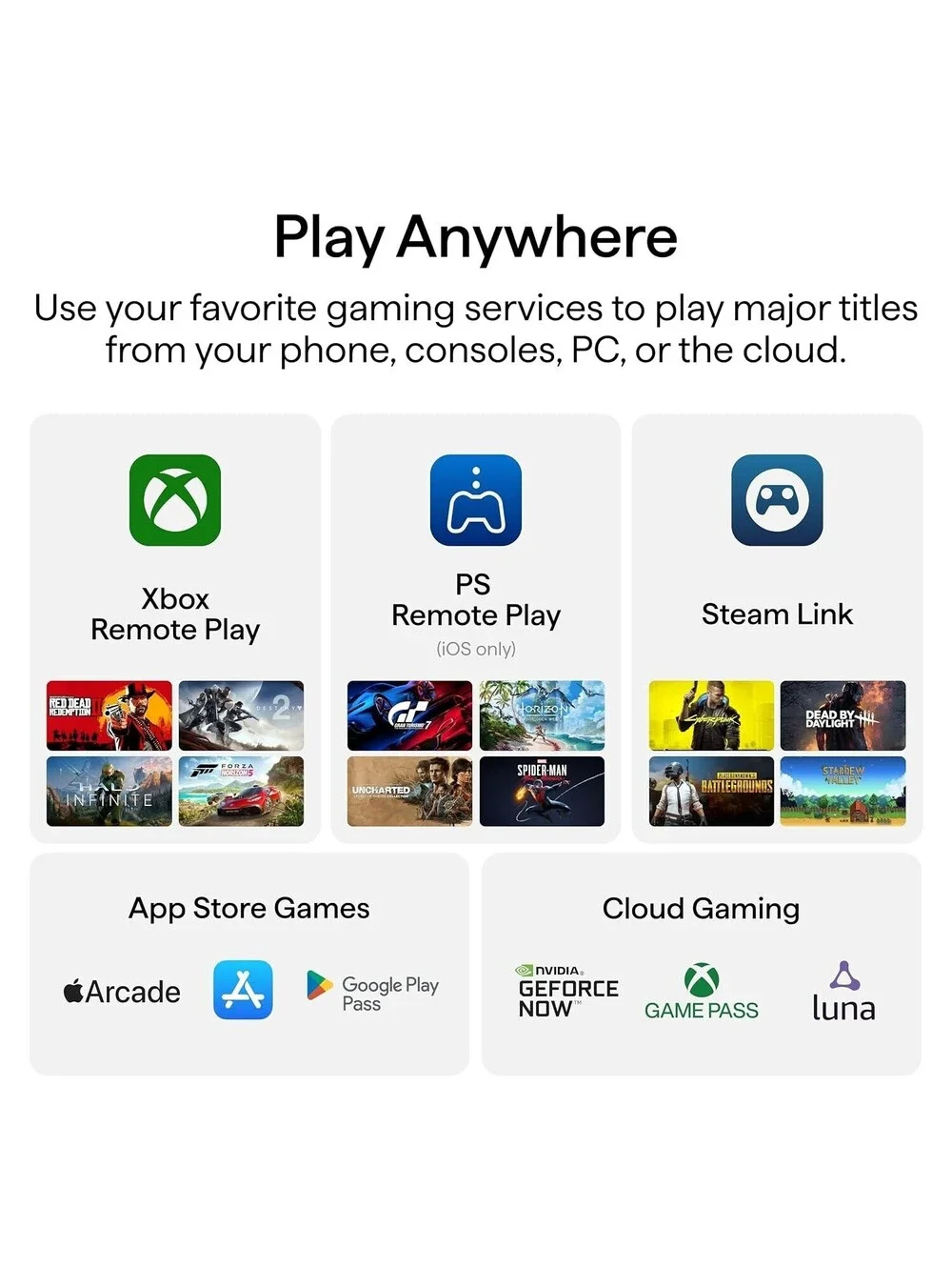 Backbone One Mobile Gaming Controller for iPhone (Lightning) BB-01